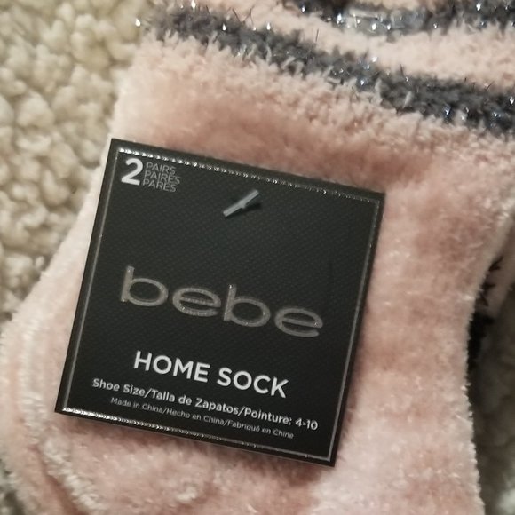 Bebe plush home socks - Picture 3 of 4